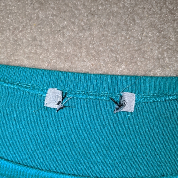 Green/blue blouse - Picture 3 of 8